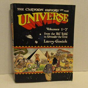 The Universe Cartoon Large Color History Graphic Funny Laughing Comic Book